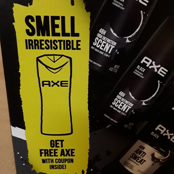 AXE BLACK 3 Piece Grooming Gift Set. AXE PHOENIX Crushed Mi - Picture 3 of 4